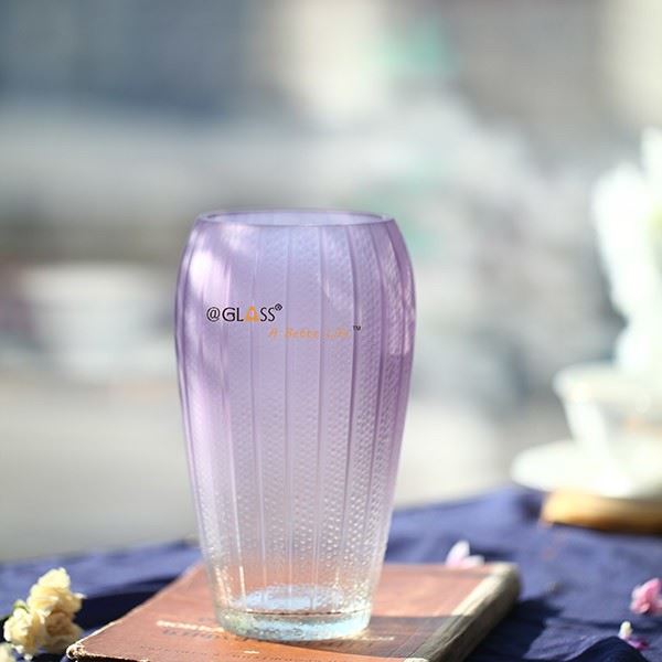 Color Glass Flower Vase