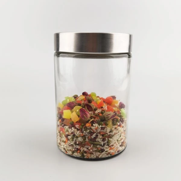 Large Glass Sweet Jar